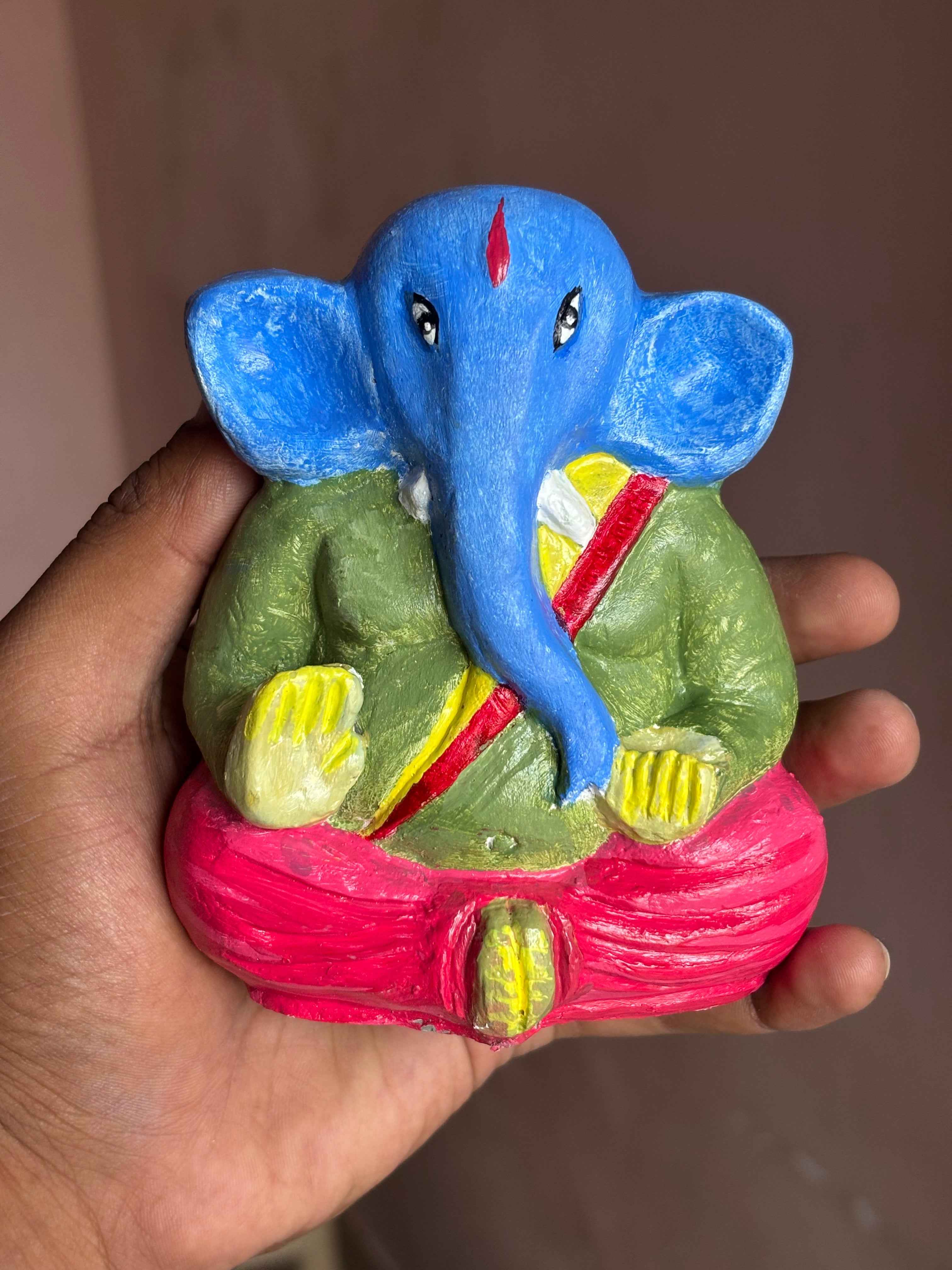 DIY Eco Friendly Ganpati Painting Kit