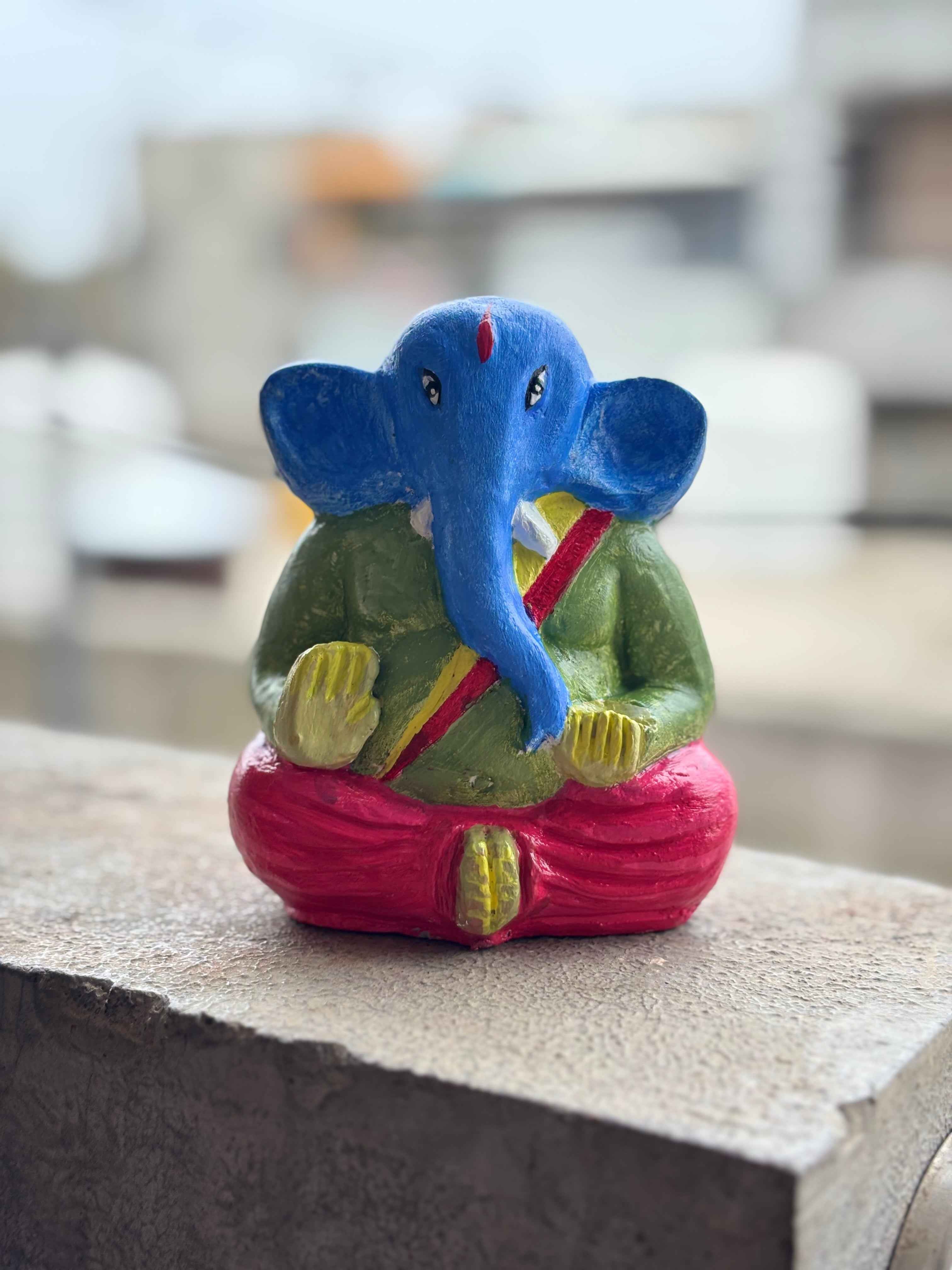 DIY Eco Friendly Ganpati Painting Kit